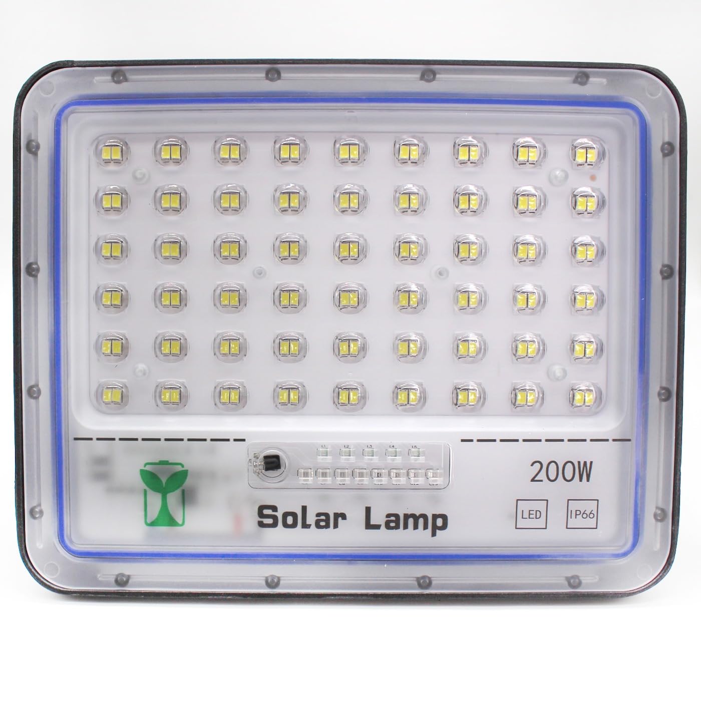 081 Store - 2 PEZZI Faro Led Esterno con Pannello Solare, Faro a Led da Giardino 200w con Sensore Crepuscolare e Telecomando, Faretto Solare Impermeabile IP66