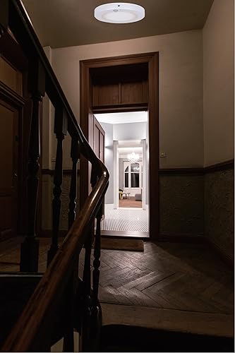 Miniatura 7 de LIT-PaTH Lámpara LED de techo empotrada, accesorio de iluminación de armario con sensor de movimiento y del atardecer al amanecer, 10.5 W, 800