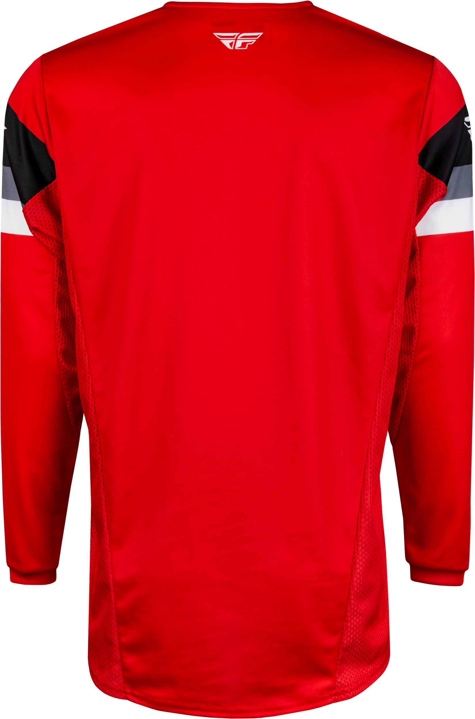 Fly Racing 2024 Adult Kinetic Prix Jersey Red/Grey/White Small; 377-422S