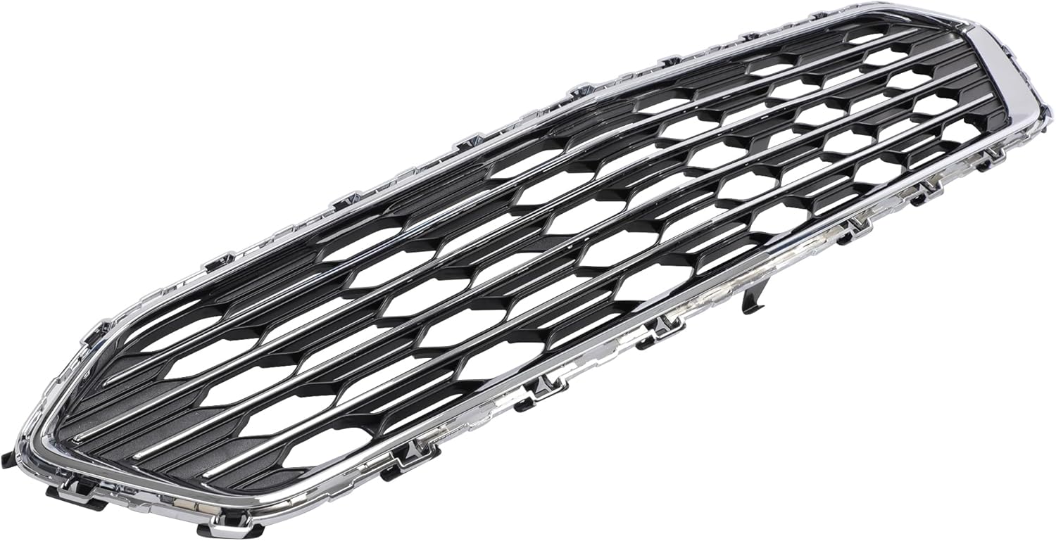 CAREONLINE New 23504350 Front Upper Bumper Grille GM1036174C Fits for 2016-2018 Che-vro-let Cruze, OE: GM1036174