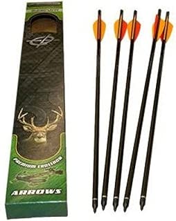 Barnett Outdoors Carbon Crossbow 20-Inch Arrows with Field Points 5Pack - coolthings.us