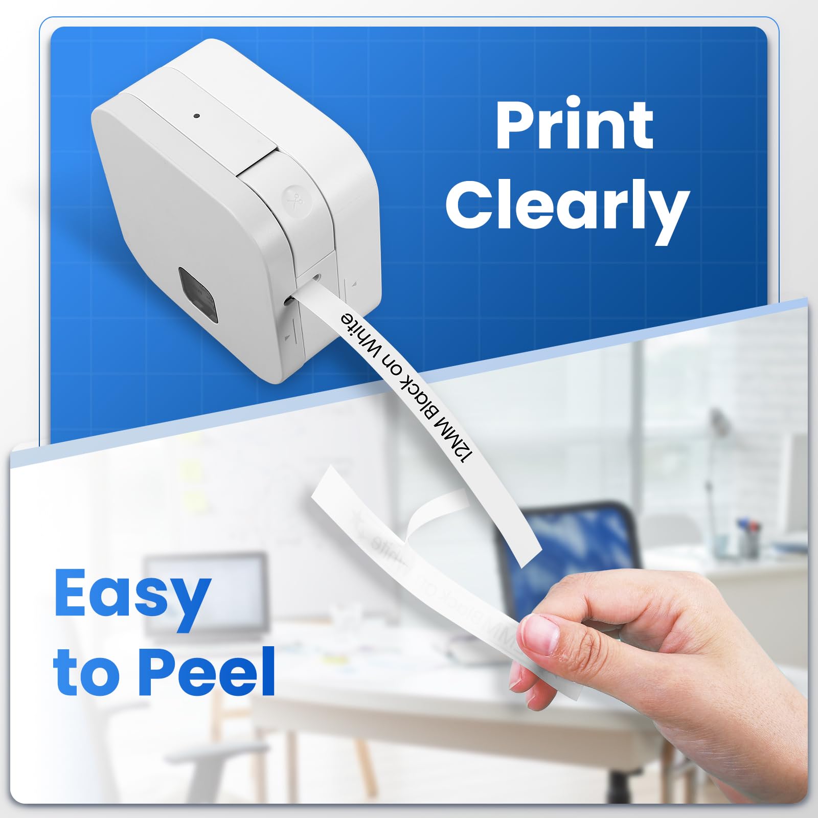 10PK Replace Brother Label Tape 12mm TZe Tape Tze231 Tze-231 Tze 231 Label Cartridge For Brother P Touch PTH110 D600 P750 Marker - 7