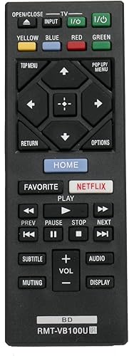 Miniatura 1 de RMT-VB100U Reemplazo de Control Remoto Trabajo para Sony Blu-ray DVD Player BDP-S1500 BDP-S3500 BDP-BX150 BDP-S5500 BDP-S6500