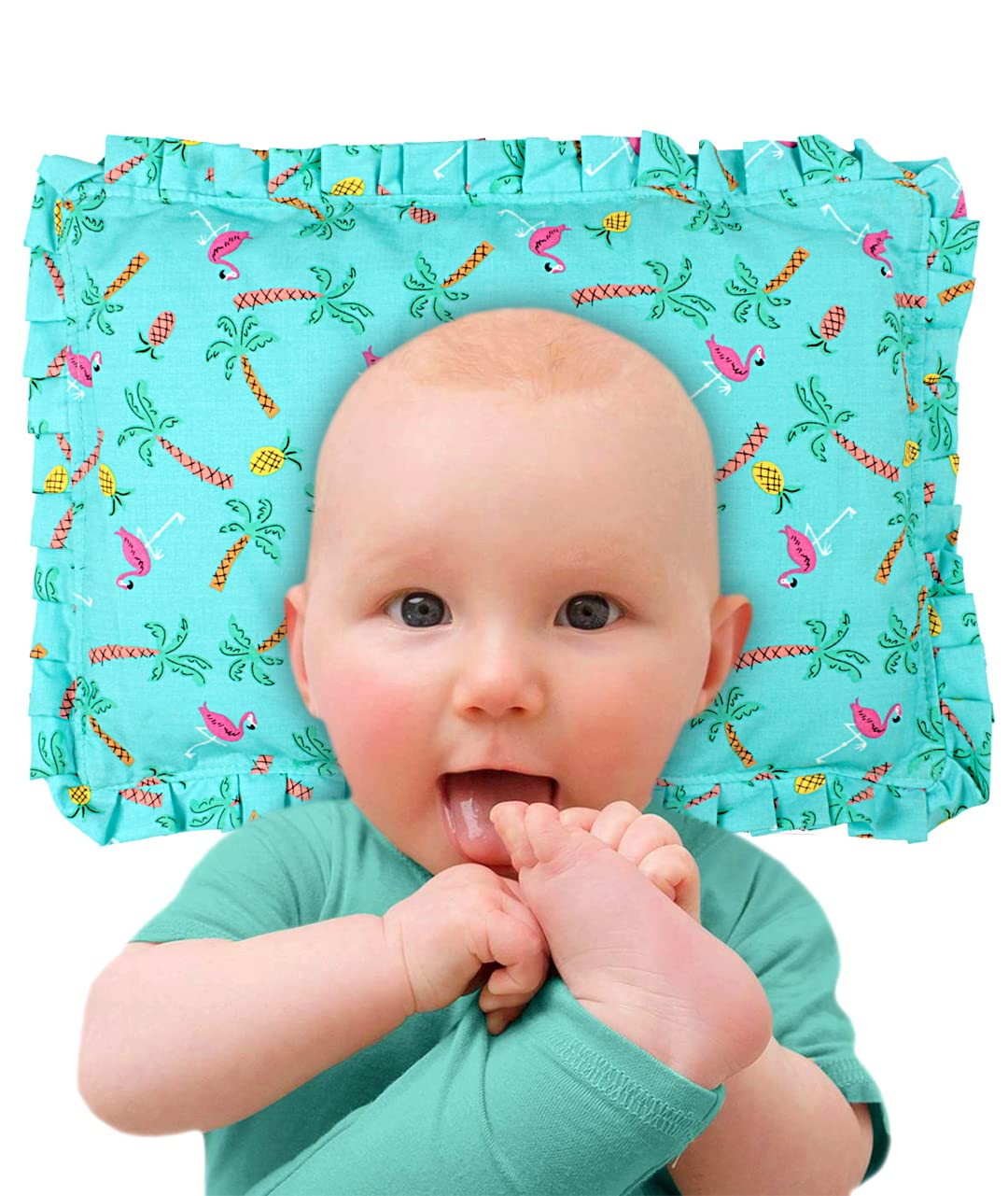 Buy MOM CARES Baby pillow Mustard Seeds Pillow for Newborn BabyRound Head Shaping Baby Pillow