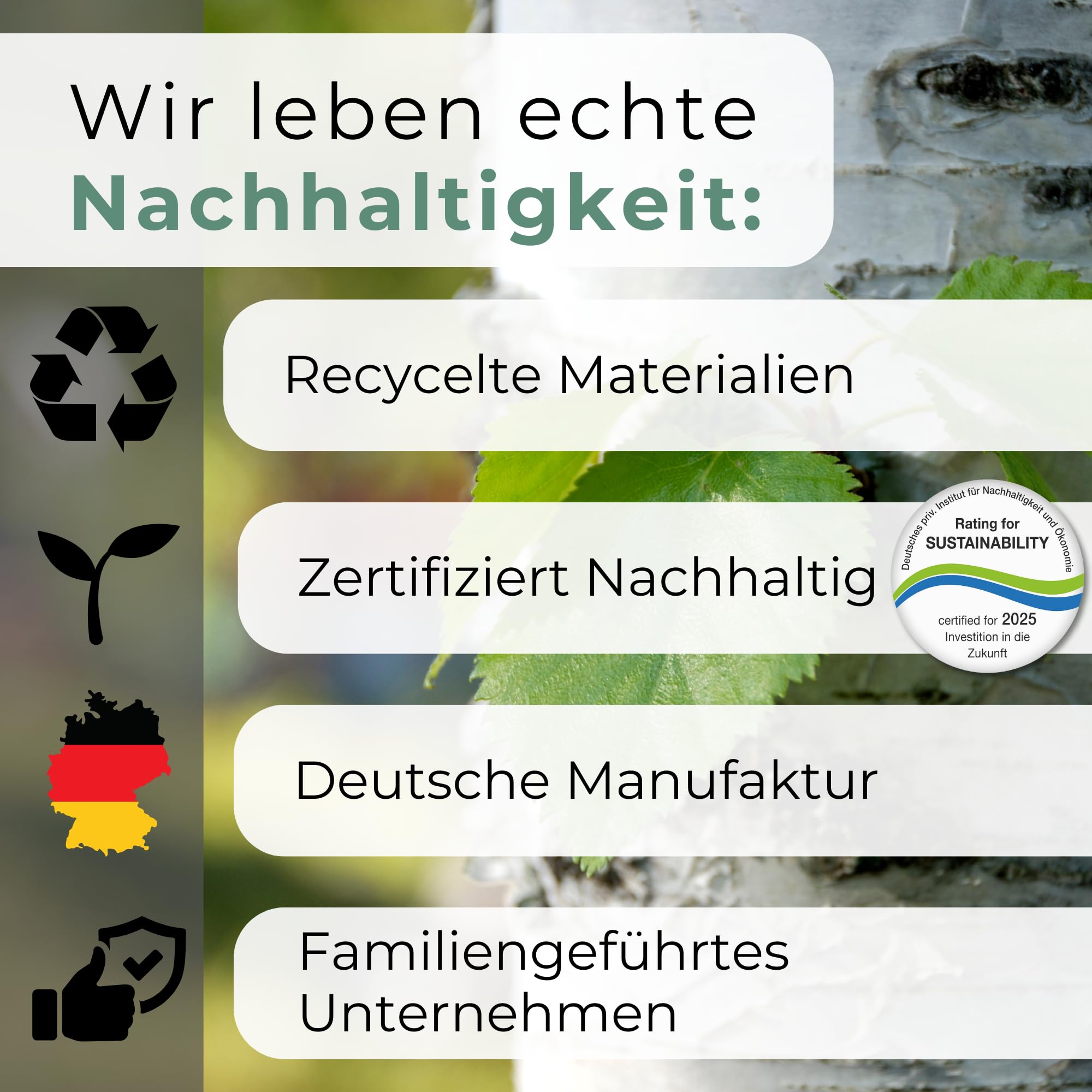 kontor28 - nachhaltiges Sitzkissen Stuhl Komfort, handgefertigt Made in Germany, 38x39 cm aus upcycling rPET Filz, Sitzauflage mit Polsterung - Outdoor geeignet & waschbar, Ozean 6er Set