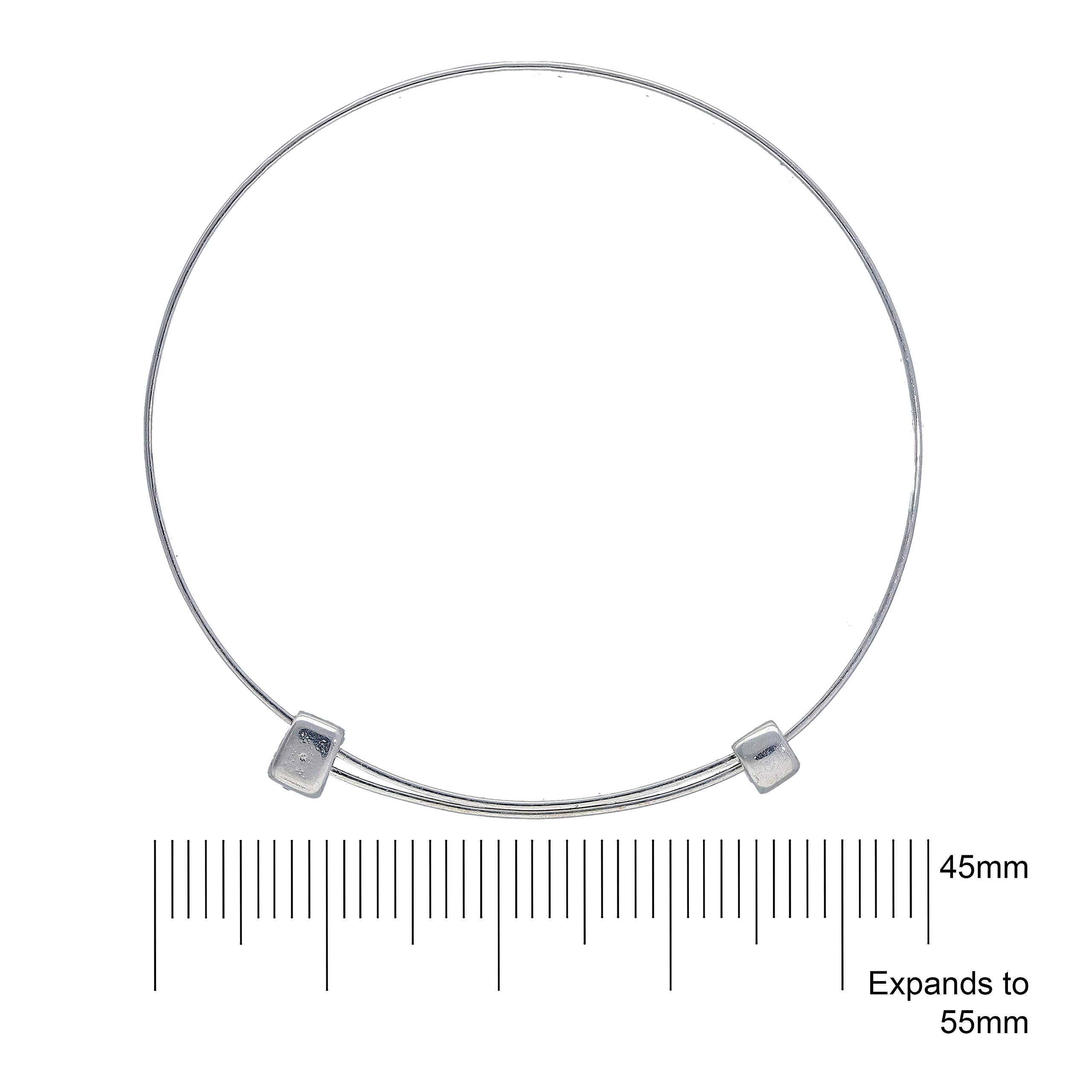 Bracelet extensible en argent sterling pour bébé princesse, baptême, anniversaire, zircone rose
