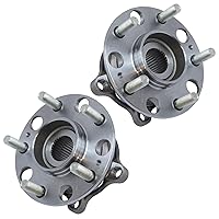 Vista 928 de TRQ Juego de 2 rodamientos de rueda trasera y conjunto de cubo con sensor ABS compatible con Ford Transit Connect 2014-2018