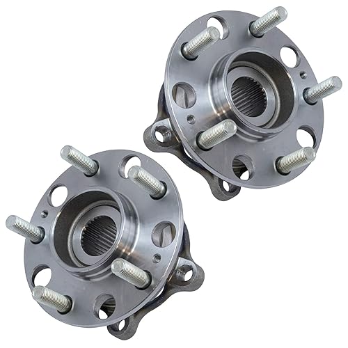 Vista 928 de TRQ Juego de 2 rodamientos de rueda trasera y conjunto de cubo con sensor ABS compatible con Ford Transit Connect 2014-2018