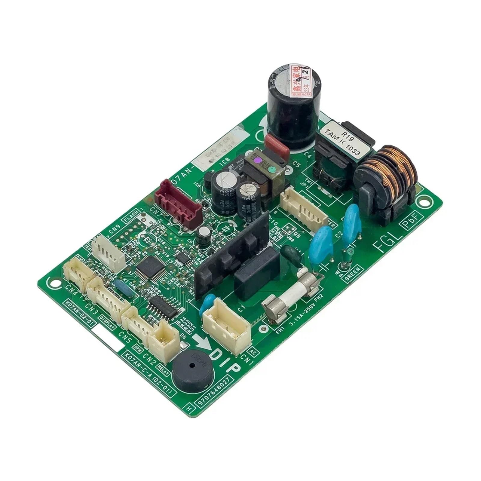 Reemplazo de placa de Control de aire acondicionado, circuito K07AN-CA(02-01) PCB K07AN-02-01 9707648027, Compatible con Fujitsu