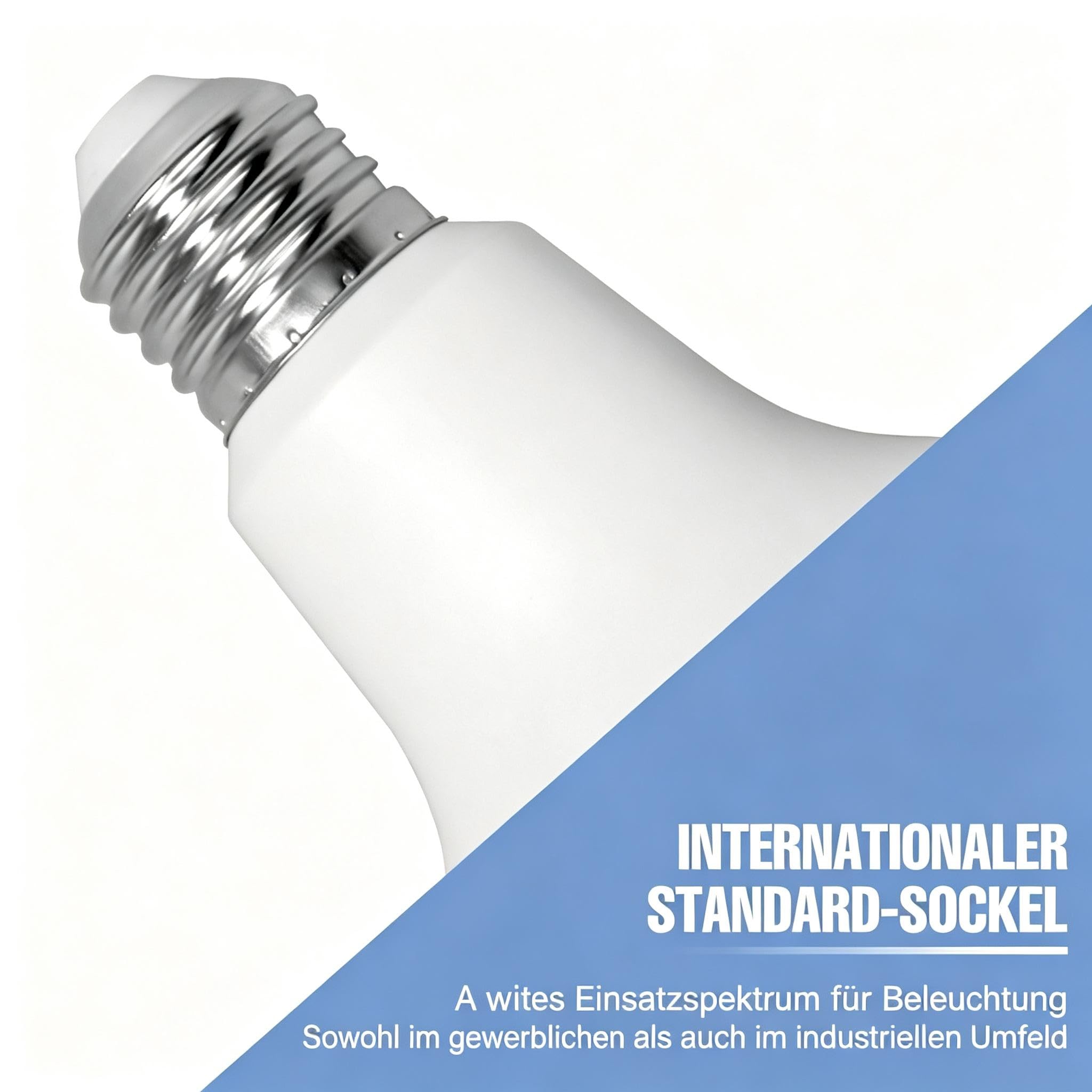 4 Stück 20W Leuchtmittel, 1025 Lumen, Tageslichtbirnen, 220V Reflektor-Leuchtmittel, Universal-Lampenbirnen mit E27 Sockel, flimmerfrei, Innenbeleuchtung für Küche, Schlafzimmer und Wohnbereiche