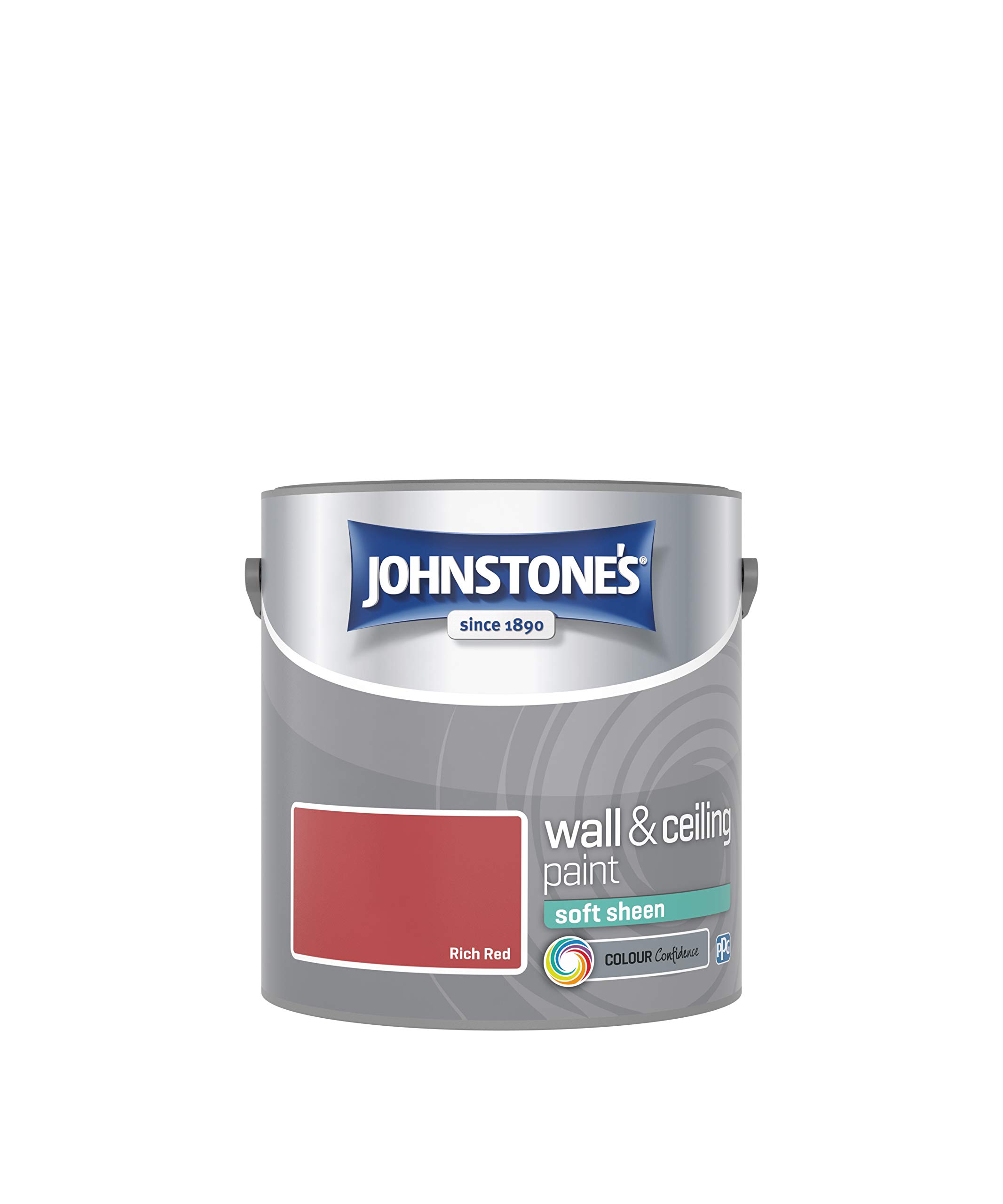 Johnstone's 304156 Vinyl Soft Sheen Emulsion - Rich Red,2.5