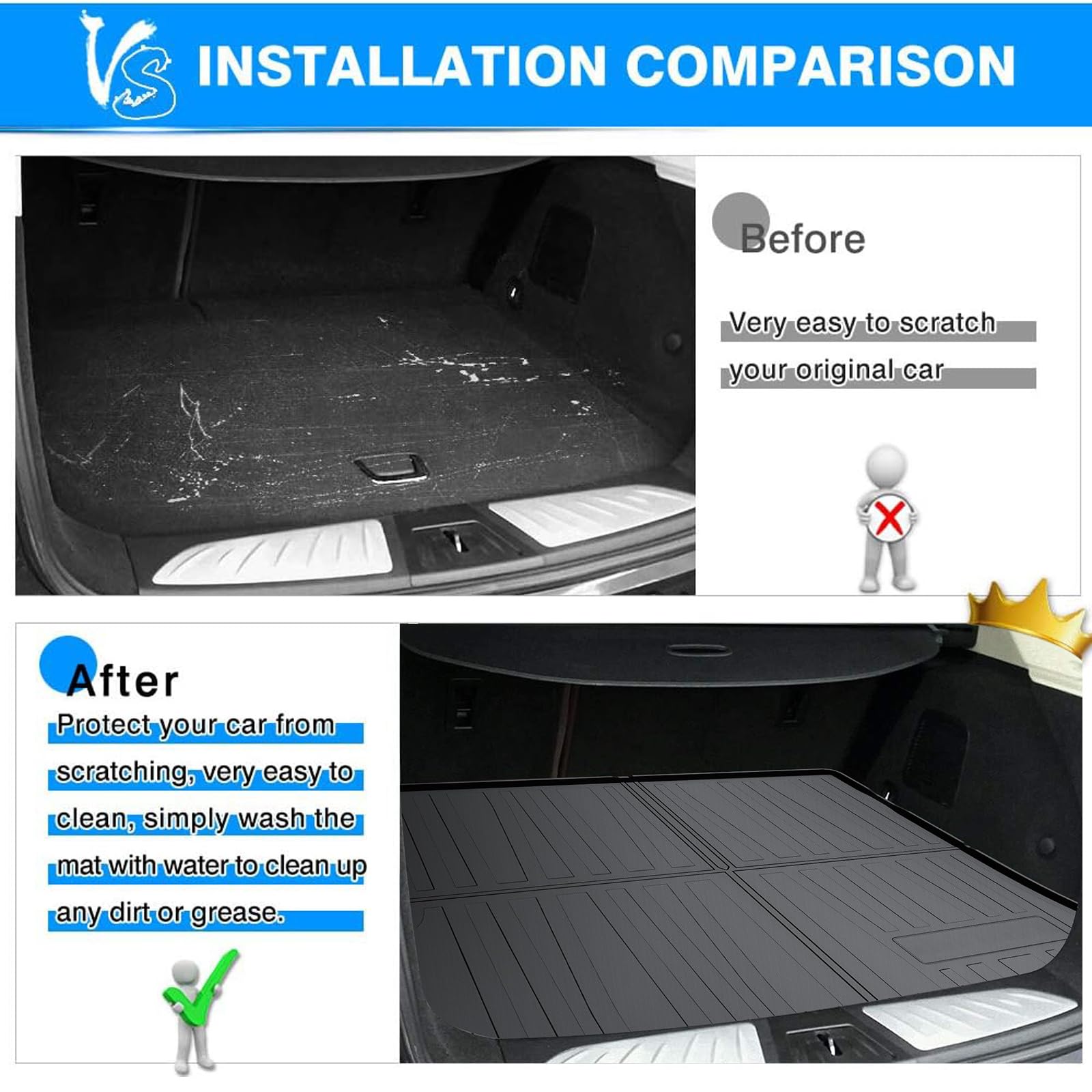 Snapklik.com : Only Fit For Trunk Mat Buick Envision 2016 2017 2018 ...