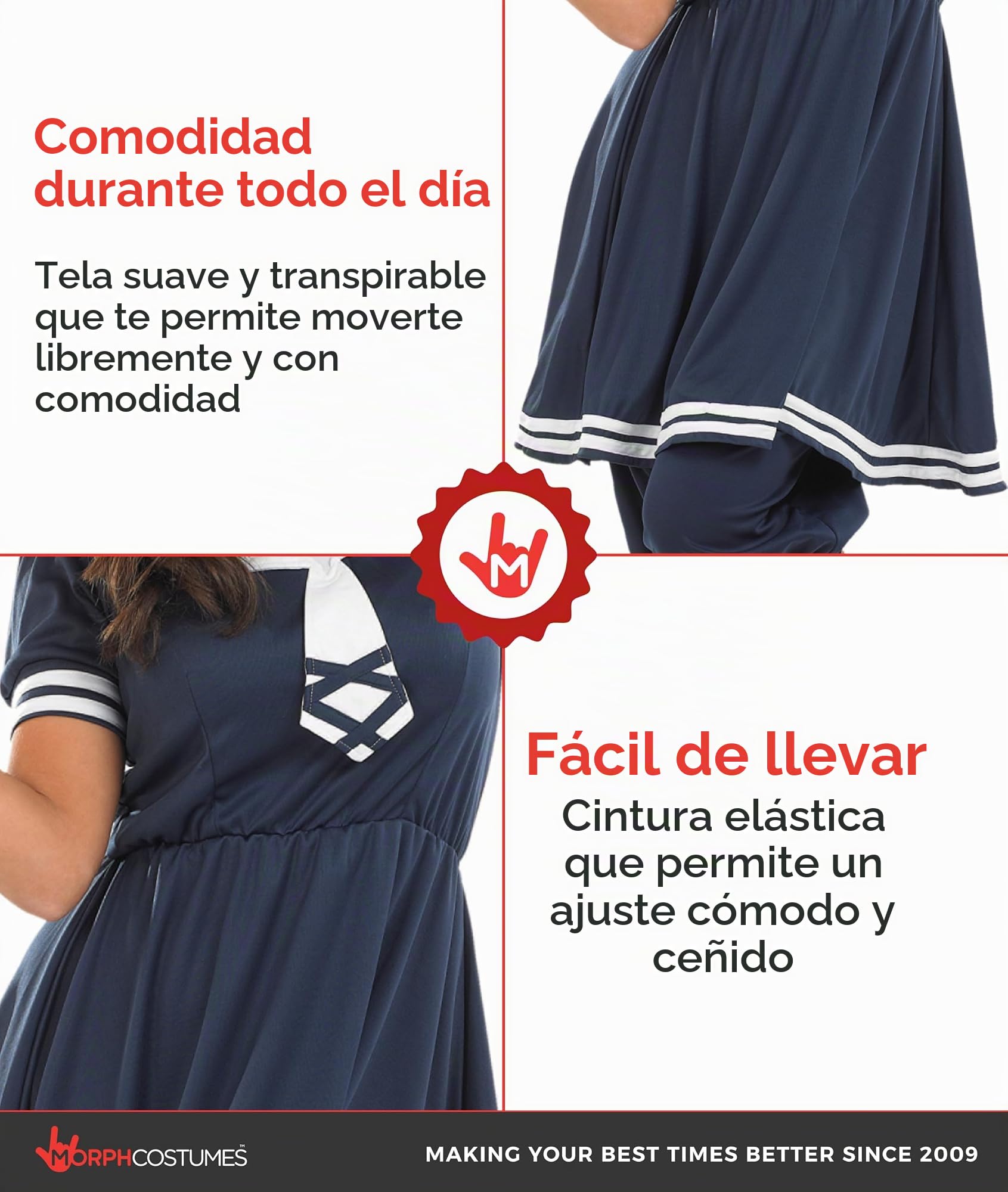 Fun Shack Disfraz Bañador Años 20 Mujer, Disfraces Bañista de Epoca, Despedida Soltera, Disfraz Mujer Carnaval