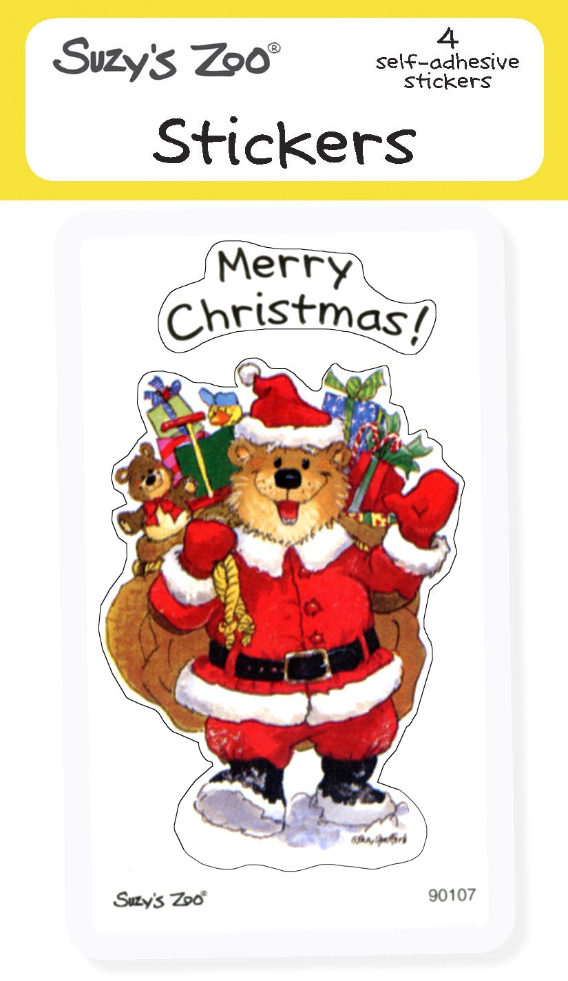 SUZY様 Amazon.com: Suzy's Zoo Stickers 4-Pack, 