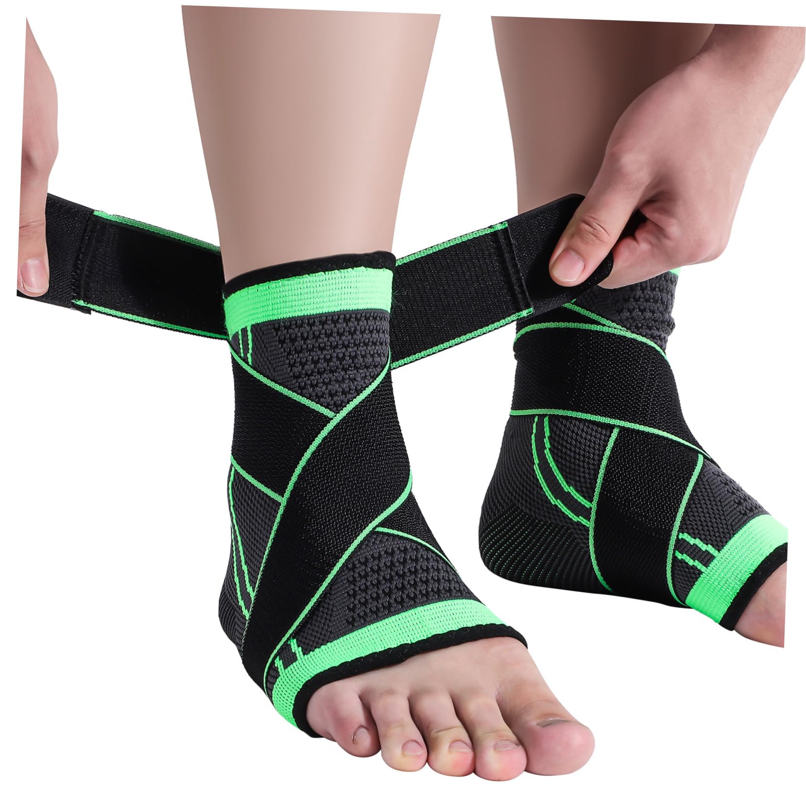 TOVINANNA Ankle Brace Ankle Straps Stabilizer for Sports Breathable Elastic Ankle Bands for Ankle Sprain