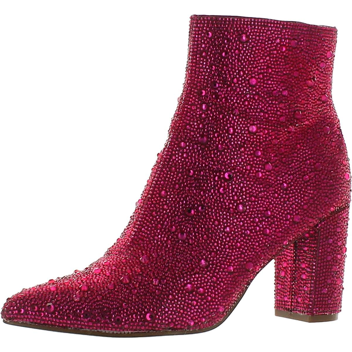 Betsey Johnson Women's SB-Cady Fashion Boot, Fuchsia, 5 UK