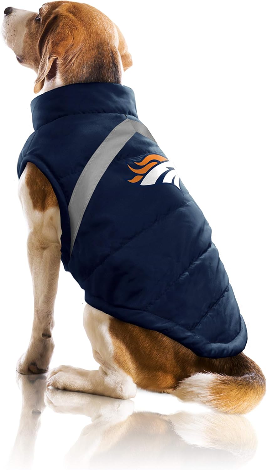 Littlearth NFL Unisex-Adult Pet Puffer Vest