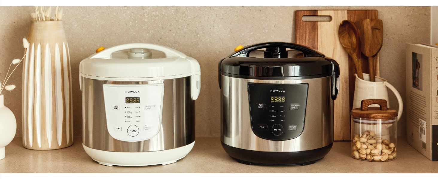 NEWLUX - Robot de cuisine multifonction 5L, programmable