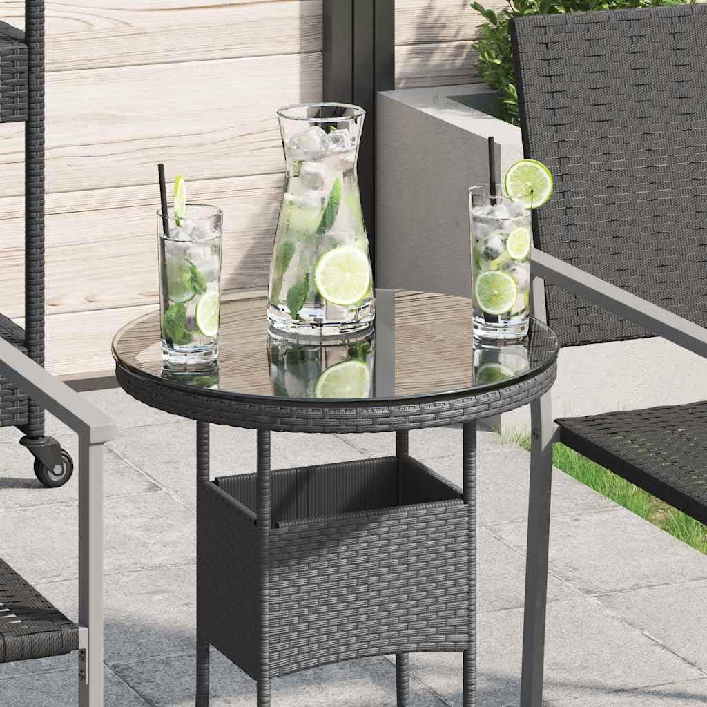 Tablero de Mesa de Cristal Templado Redondo 400 mm, Mobiliario Accesorios para mesas Tableros para mesas, Transparente, 2.8kg