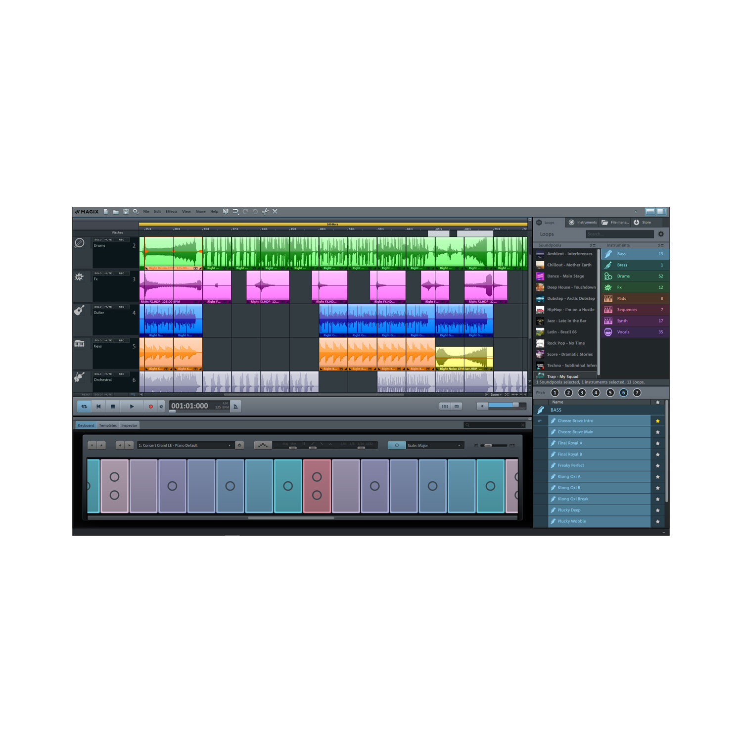 MAGIX Music Maker – 2018 Plus Edition – Musik produzieren, aufnehmen und mixen [Download]