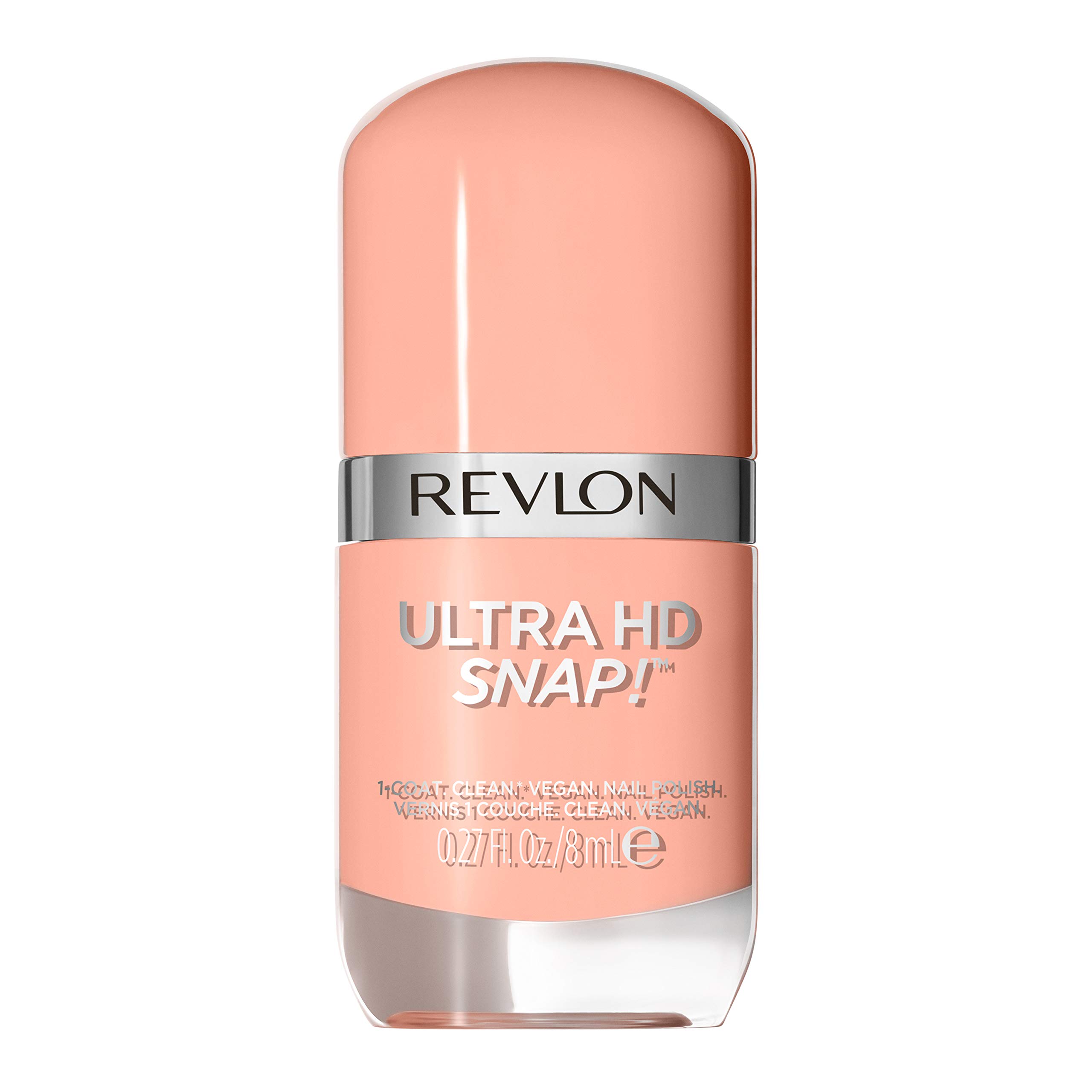 RevlonUltra HD Snap Nail Polish, Long Lasting Vegan Formula, Quick Drying & One-Coat Full Coverage Colour (8ml) Keep Cool (018) Unisex