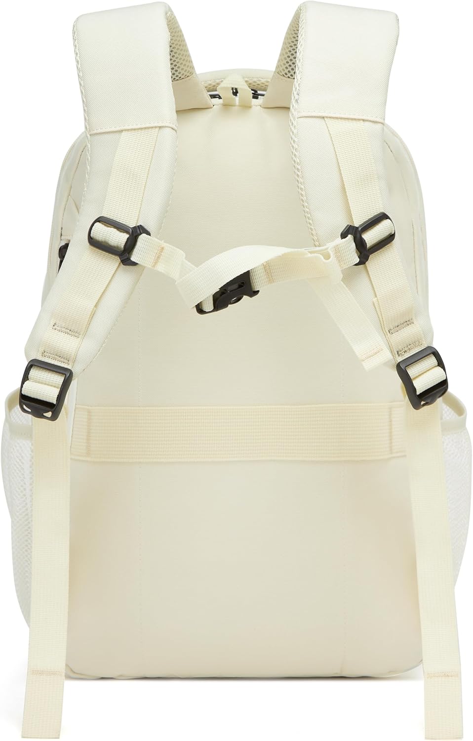 Wotony Laptop Backpack 15.6 inch Women Men Business Travel Backpack,Work College,Casual Daypack Travel Essentials (beige, 15.6Inch)