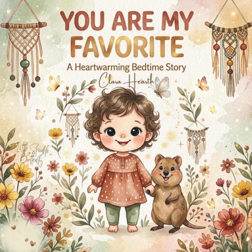 YOU ARE MY FAVORITE: A Heartwarming Bedtime Picture Book for Toddlers Ages 2-6 Featuring Unconditional Love and Beautiful Affirmations (Punny Much Love)