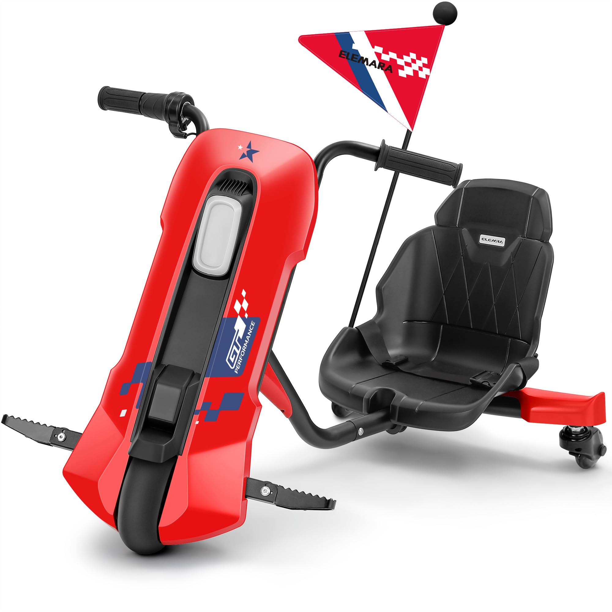 Amazon.com: ELEMARA Electric Go Kart with Stepless Speed,0-5 MPH