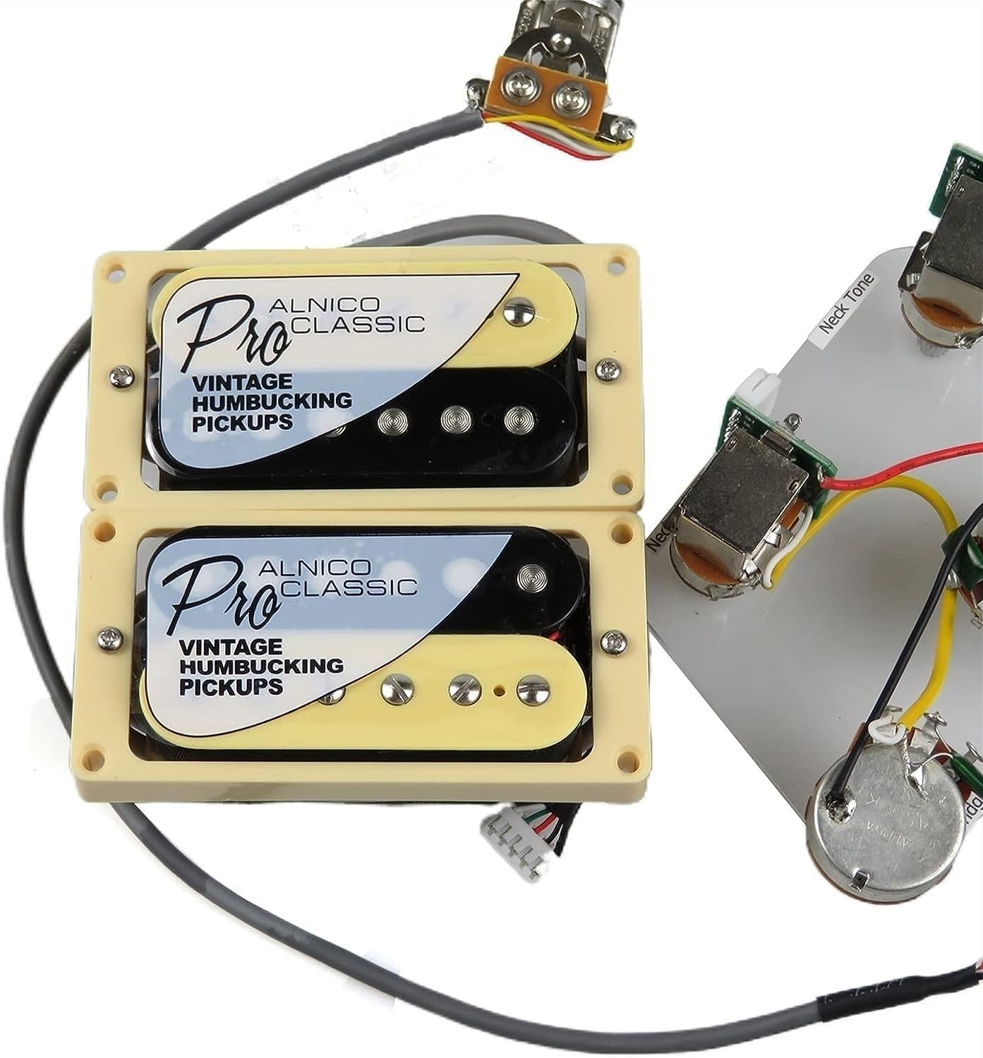 Amazon.com: Split Coil Humbucker Pickups Alnico 5 ProBucker