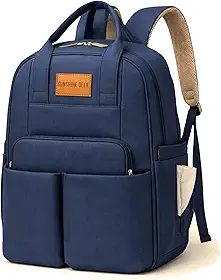 Mochila Bolsa Maternidade Impermeável Multifuncional Espaçosa para a Mamãe e o Bebê com Bolsos para Mamadeira Alças para Carrinho de Bebê e Porta Lenço Umedecido - CODATECH