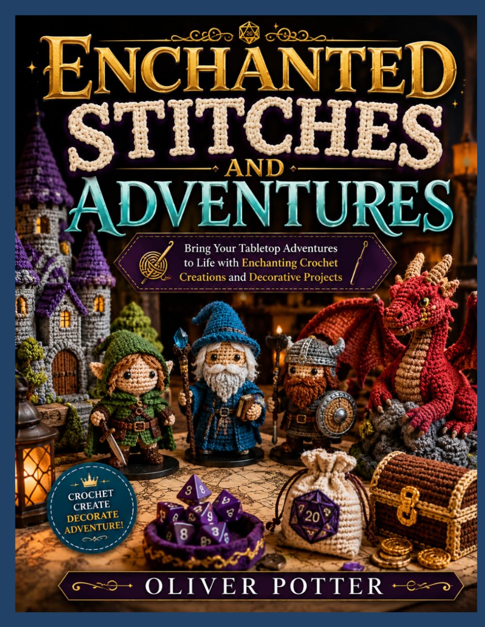 ENCHANTED STITCHES AND ADVENTURES: Bring Your Tabletop Adventures to Life with Enchanting Crochet Creations and Decorative Projects
