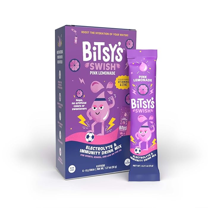 Buy Bitsy's Swish Electrolyte Powder Packets, Hydration Drink Mix with