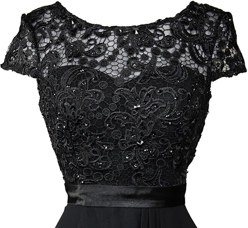 Miniatura 10 de Meier - Vestido para la madre de la novia con cuentas y manga larga