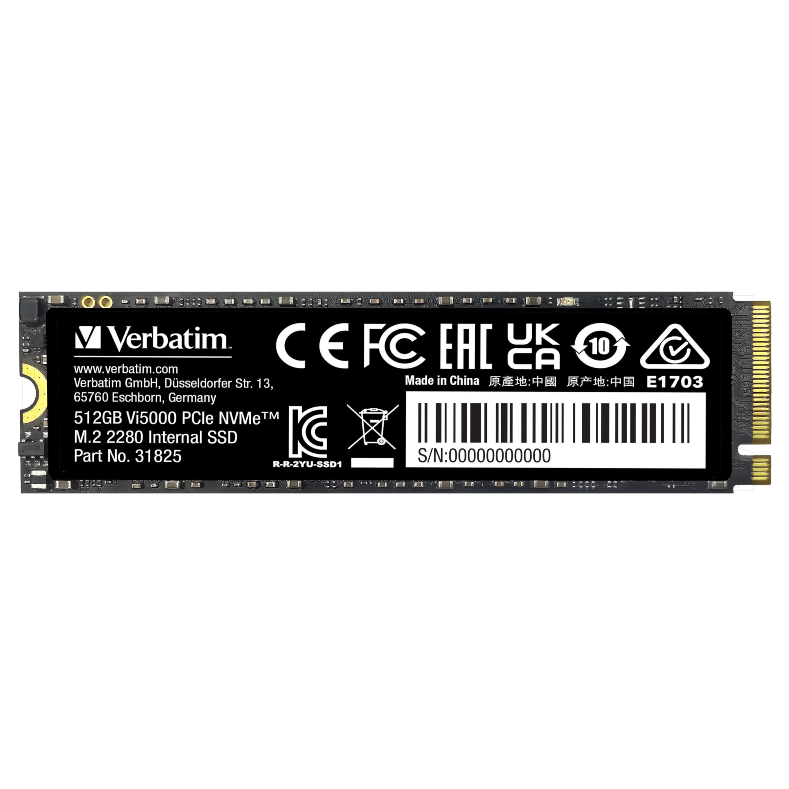Amazon | Verbatim バーベイタム NVMe PCIe Gen4.0x4 PCIe4.0 Vi5000