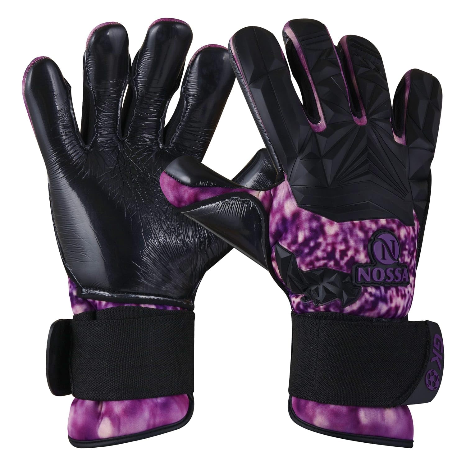 HUR CARE Soccer Goalie Goalkeeper Gloves for Adult &Youth high Performance Soccer Gloves with Pro-Teck Finger Spine Protection 4+4 MM GERMAN Latex Strong Grip for Toughest Saves (MULTI, 09)