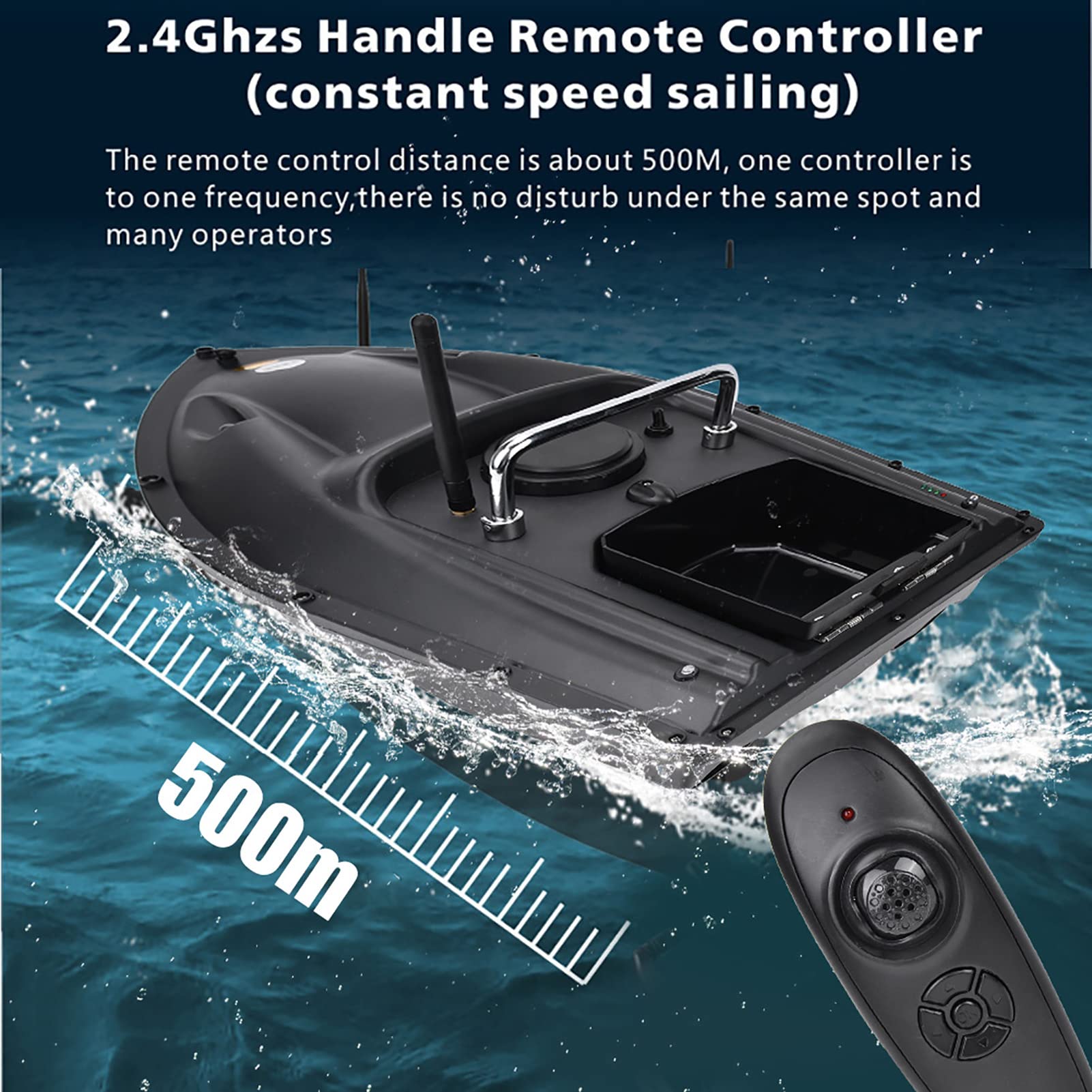 Voiture télécommandée Amewi Bateau damorçage, bateau appât RC 26019 Voiture télécommandée Amewi Bateau damorçage, bateau appât RC 26019