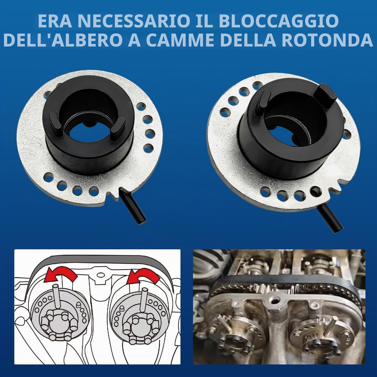 Kit Messa in Fase Motore, Strumenti per allineamento Albero a camme Compatibile con FO-rd Fie-Sta 1.0 ECOBOOST SCTi