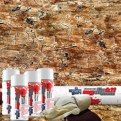 Hydrographics Film Kit - MyDipKit - Water Transfer Printing –Rustic Wood DD-935