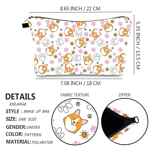 Vista 6 de Hakuna Matata; neceser de viaje para maquillaje y cosméticos, M-M, Dinosaur