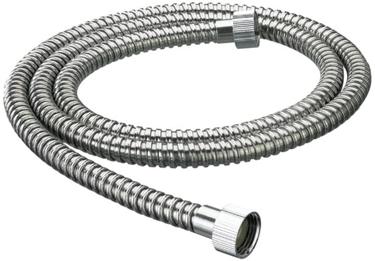 Bristan Chrome Hos 175Nn01 C 1.75M Nut To Nut Std Bore Shower Hose