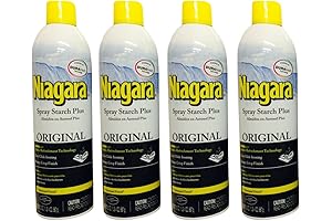 Original Finish Spray Starch by Niagara - 4 Pack (4 Oz Each)