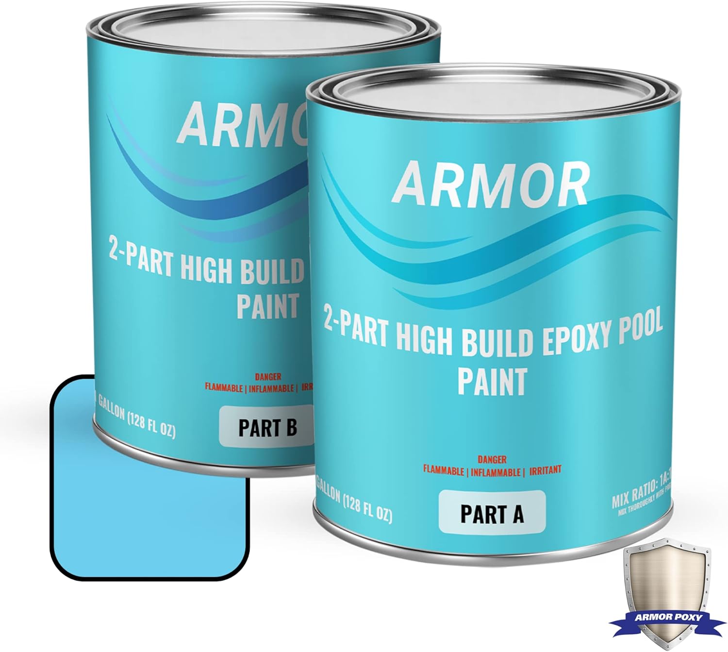 ArmorPoxy 2Part Epoxy Waterproof Pool Paint Durable