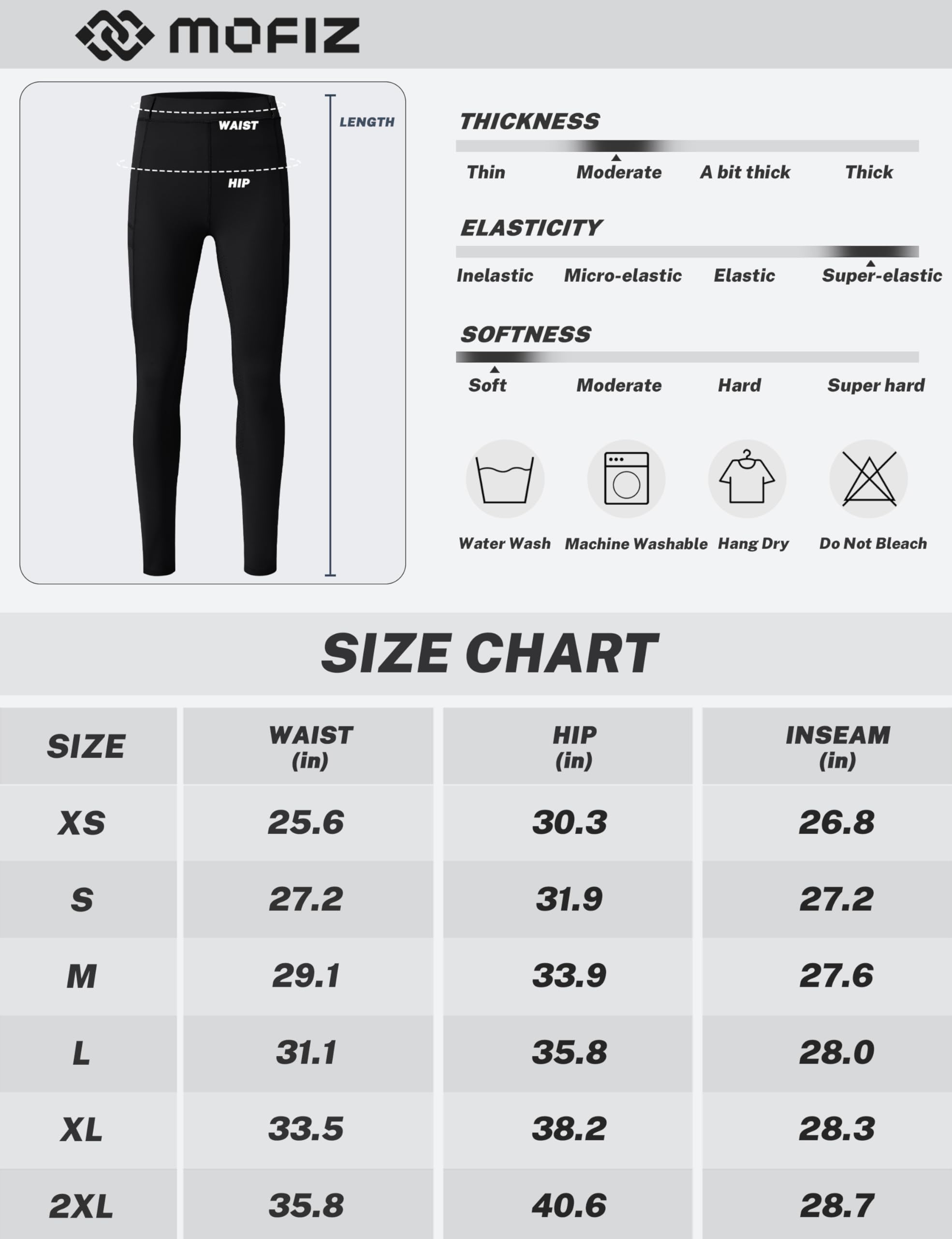 MoFiz Culottes D'équitation Femme - Pantalon - Slim - Femme