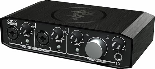 Vista 10 de Mackie Audio Interface, Onyx Artist 1X2 Interfaz de audio USB (Onyx Artist 1-2)