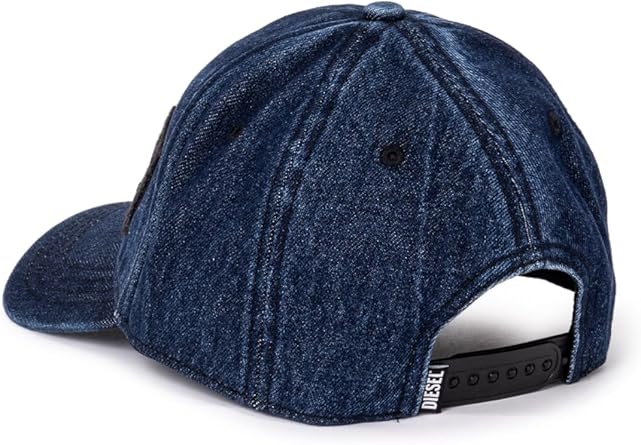 ⭐︎湯煙DIESEL デニムキャップ Diesel C-Seymon ダメージ デニムキャップ | ブルー | FARFETCH JP