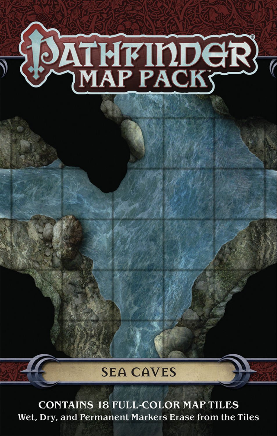 Pathfinder Map Pack: Sea Caves