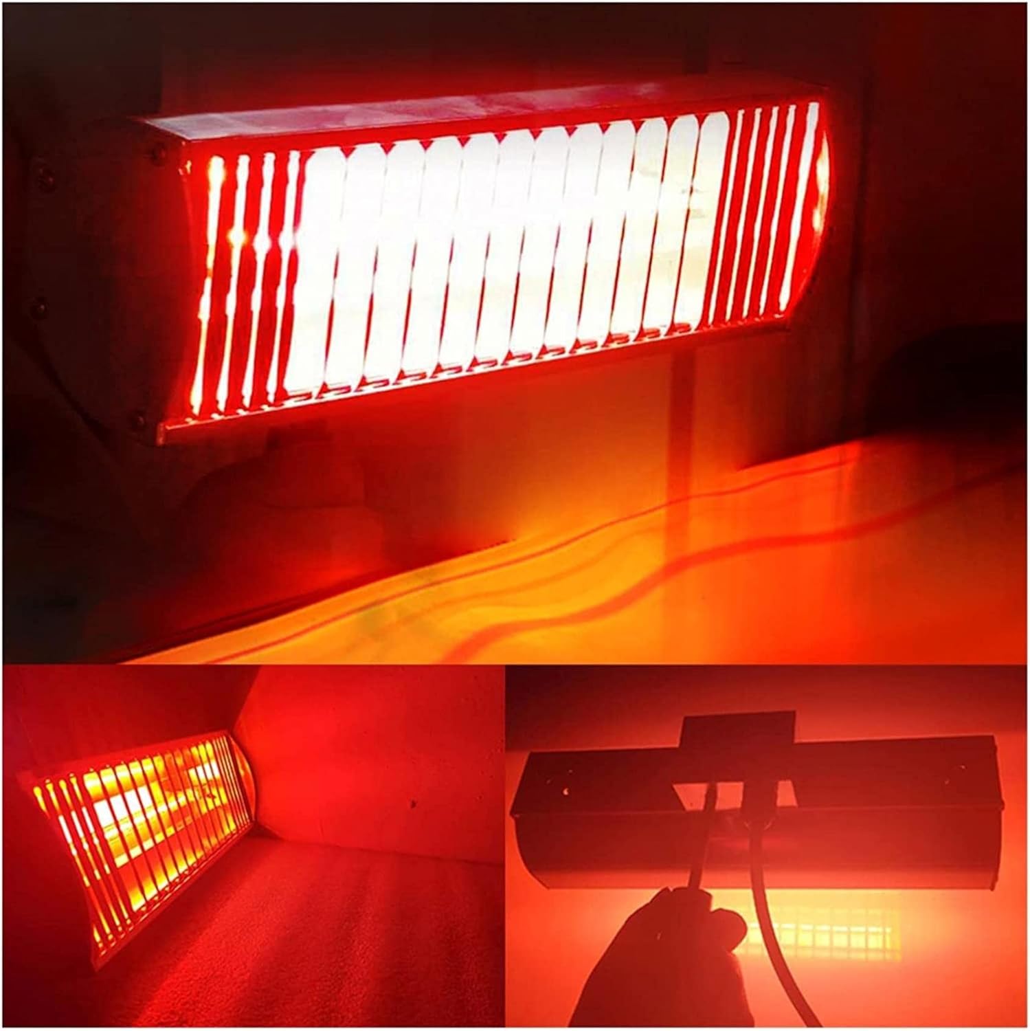 Infrared Paint Curing Lamp 1000W - Shortwave Paint Dryer, Portable Handheld Heater for Car Body Baking and Spray Booth - Effective Paint Drying and Heating Solution