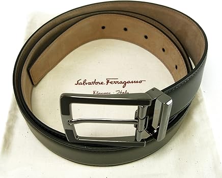 Amazon | [フェラガモ] ベルト メンズ 長さ調整可能 （ブラック