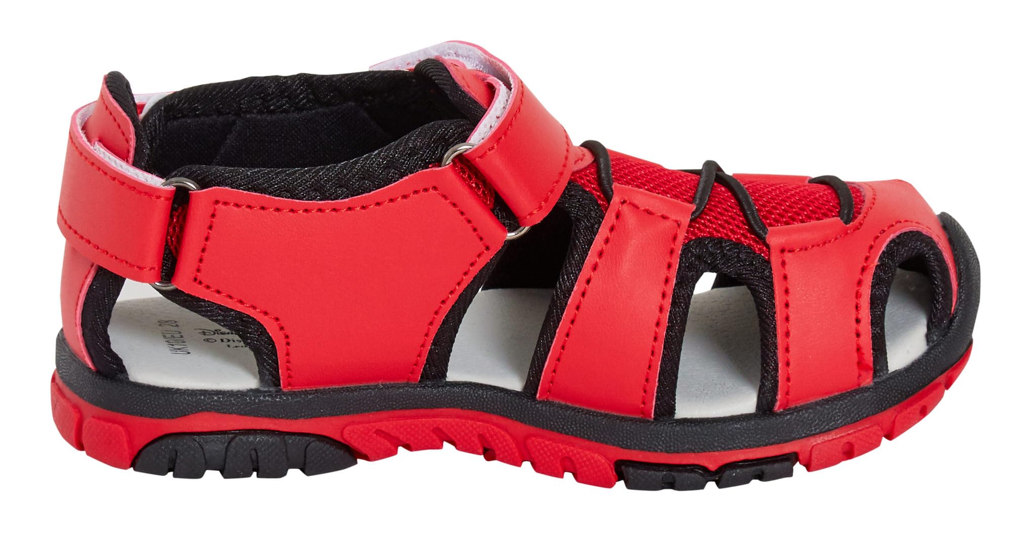Sandalias Cars para niños, Chicos, Lightning Mcqueen, Sandalias Deportivas con Punta Cerrada, Zapatos de Caminar Abiertos.