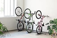 Vista 2 de Soporte para bicicleta, soporte vertical para bicicletas en interiores, soporte vertical para bicicletas. Soporte de bicicleta resistente